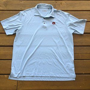 Men's Columbia Light Blue Auburn Tigers Golf Polo